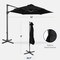 Best Choice Products 10ft 360° Rotating Cantilever Offset Hanging Patio Umbrella